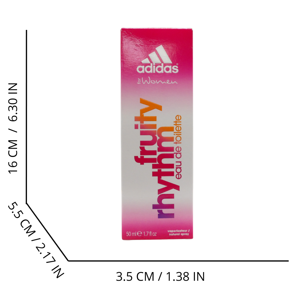adidas for women, Fruity Rhythm eau de toilette, 50 ml