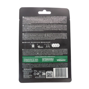 GARNIER SKIN ACTIVE AHA + BHA MASCHERA SIERO CON CARBONE 28 gr