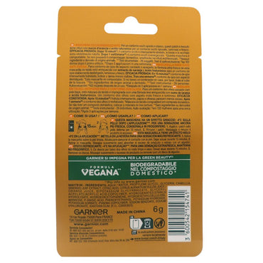 GARNIER SkinActive Maschera Contorno Occhi Anti-Fatica con Succo d'Arancia e Acido Ialuronico per Occhi Spenti e Stanchi Effetto Ghiaccio