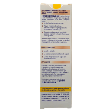 NIVEA Q10 POWER 3in1 Eye Care Cushion 02 Nude 4 ml, Crema contorno occhi colorata e idratante, Primer occhi anti-età con Coenzima Q10, Correttore occhiaie levigante