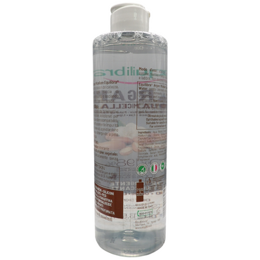 EQUILIBRA Viso, Argan Acqua Micellare, Struccante Viso e Occhi a Base di Acido Ialuronico e Tensioattivi di Origine Vegetale, Deterge e Strucca con Delicatezza, 400 ml