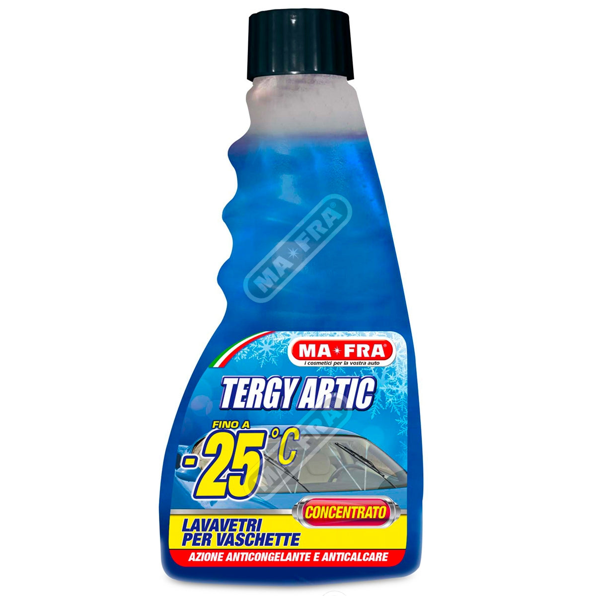 Ma-fra, Liquido lavavetri Tergy Arctic, Deterge Fondo, Sbrina con Facilità il Parabrezza, 250 ml