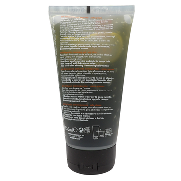 DERMOLAB UOMO Gel Detergente Anti Impurità, per Pelli Grasse, con Pool di Acidi della Frutta e Ialuronici, Effetto Purificante e Opacizzante, Dermatologicamente Testato, 150 ml