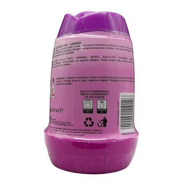 AIR FRESH Deodorante Per Ambiente DEO BREEZE Gel, Neutralizza Gli Odori. Disponibile In Diverse Varietà Di Fragranze, 45 Giorni Di Intenso Profumo 200g (LAVANDA)
