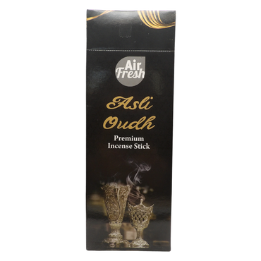 AIR FRESH Incenso Aromatico, Ottenuto Da Miscele Di Erbe, Cortecce, Fiori Ed Essenza Profumate. Ottimo Per Profumare Ambienti. Confezione Da 6 Astucci Da 20 Stick Ognuno (LEGNO DEGLI DEI)