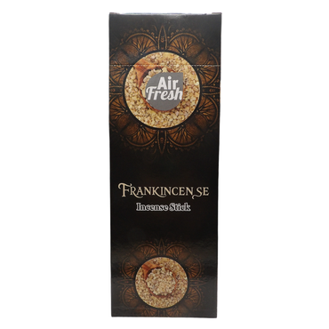 AIR FRESH Incenso Aromatico, Ottenuto Da Miscele Di Erbe, Cortecce, Fiori Ed Essenza Profumate. Ottimo Per Profumare Ambienti. Confezione Da 6 Astucci Da 20 Stick Ognuno (INCENSO)