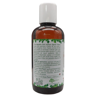 FORSAN, Olio MANDORLE Corpo, Profumo Agrumi. 100% Naturale, Elasticizzante 250ml