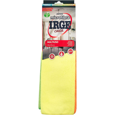 IRGE Panno Microfibra 5Pz 30 x 35cm Fluo, Multicolor