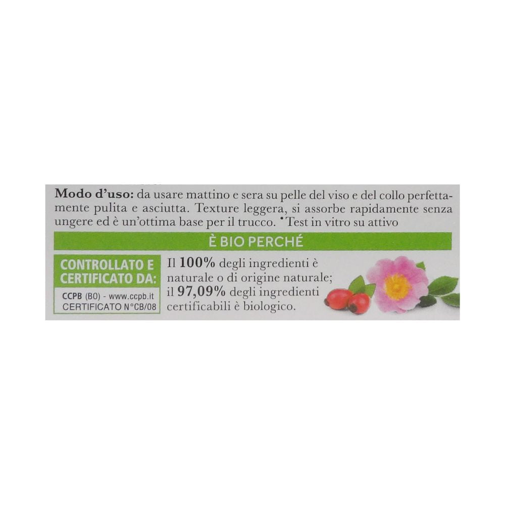 I PROVENZALI, Crema Viso Antietà Biologica Rosa Mosqueta, 50 ml