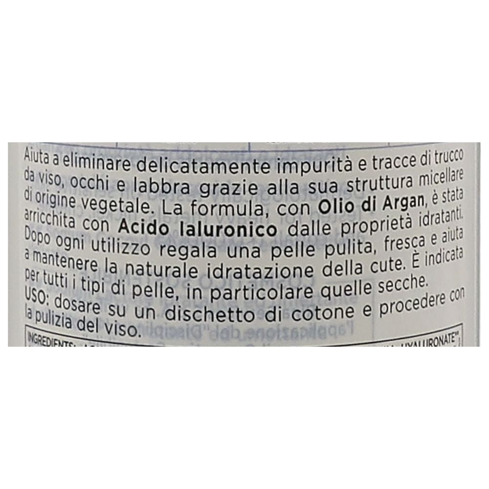 I PROVENZALI, Acqua Micellare Biologica, ARGAN, Con Acido Ialuronico. Idratante 400ml
