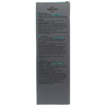 Biopoint Miracle Liss - Shampoo Liscio 72h, Azione Detergente Delicata, Ripristina l’Equilibrio del Capello, Dona Capelli Leggeri, Lisci e Setosi a lungo, 200 ml