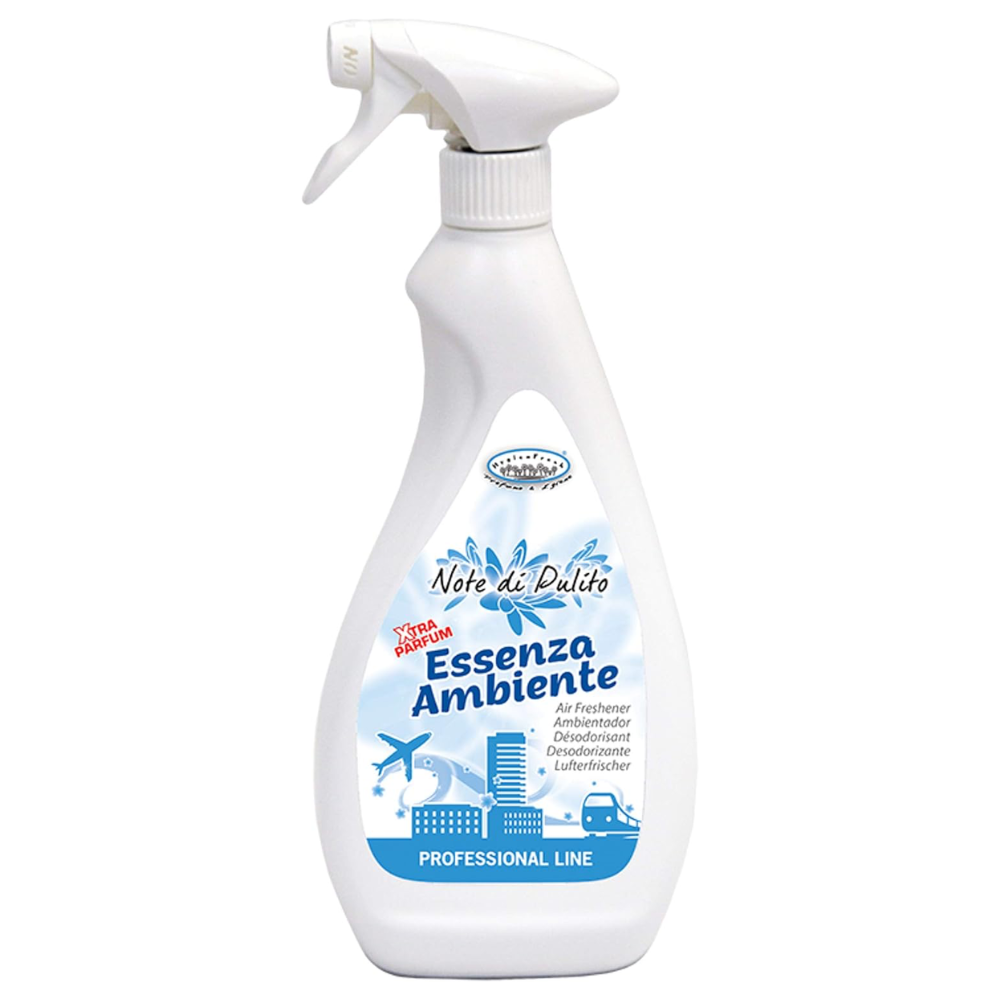 HygienFresh ESSENZA AMBIENTE Spray, Disponibile In 7 Profumazioni. Rinfrescherà Magnificamente La Casa, L'Ufficio o L'Auto. Puoi Utilizzarlo Anche Per Spolverare o Lavare i Pavimenti 750ml