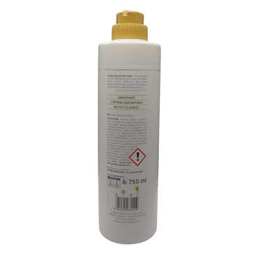 Wexór Elisir LAVA INCERA Detergente In Gel Con Cera Carnauba Igienizzante. Profumo Intenso Di ZAGARA, FIOR DI LOTO e ACCORDO MEDITERRANEO a Lento Rilascio Grazie Alle Microcapsule 750ml