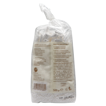 BIOS & DERMA Sali Da Bagno, AMIDO DI RISO PURO Da Bagno In Cannoli. Emoliente, Lenitivo e Rinfrescante. Privo Di Diossine e Senza Profumo. Non Trattato Con Radiazioni Ionizzanti 500g