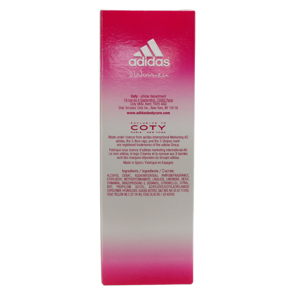 adidas for women,  Fruity Rhythm eau de toilette, 50 ml