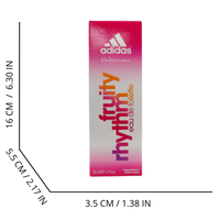 adidas for women,  Fruity Rhythm eau de toilette, 50 ml