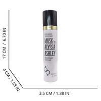 ALYSSA Ashley, Perfumed Deodorant Musk - Deodorante, 100 ml