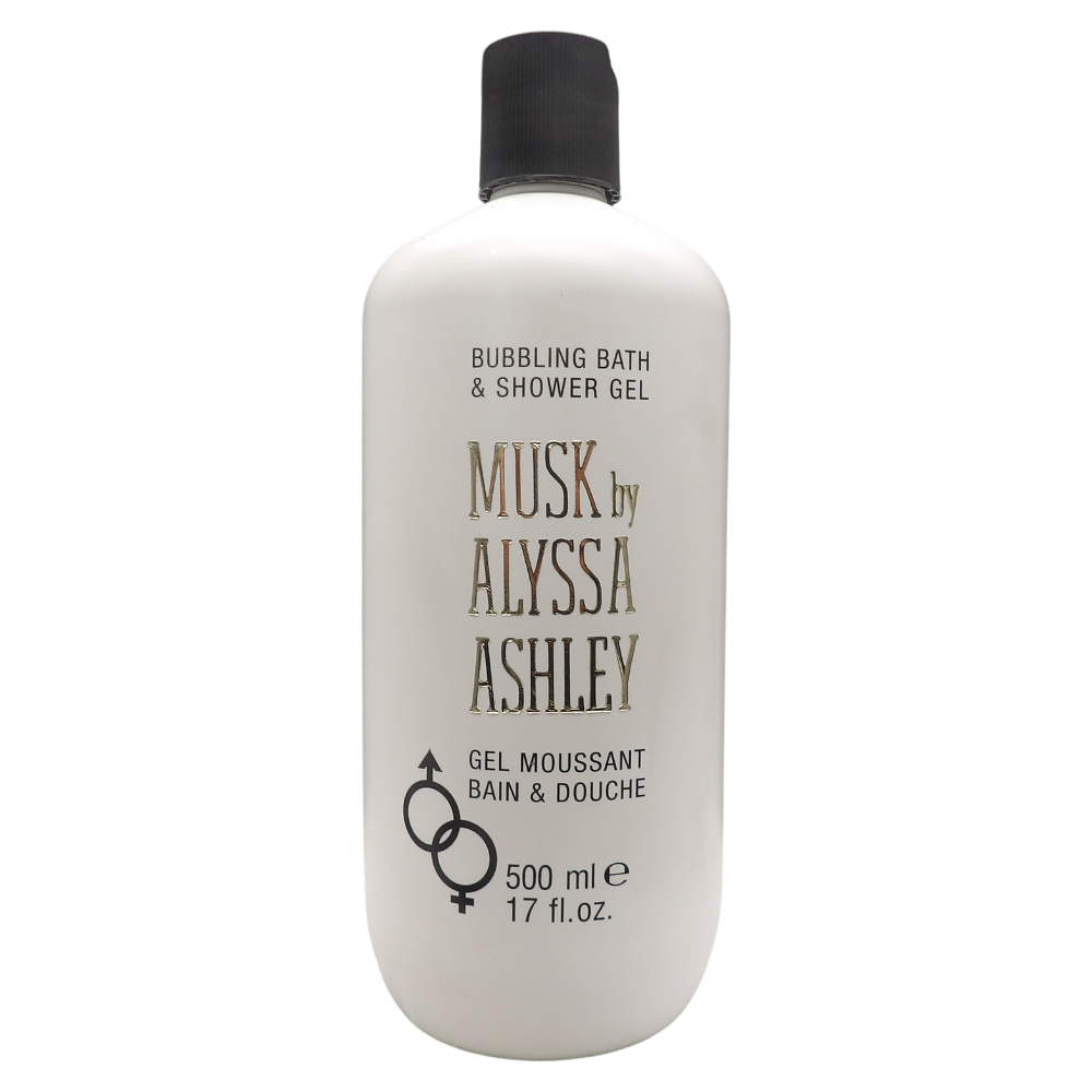 ALYSSA Ashley Musk Gel Bagno Doccia Idratante e Profumato, particolarmente delicato, 500 ml