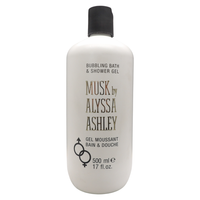 ALYSSA Ashley Musk Gel Bagno Doccia Idratante e Profumato, particolarmente delicato, 500 ml