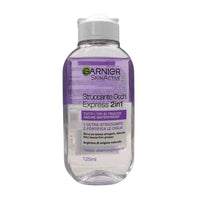 GARNIER Struccante Occhi Express 2in1 per Tutti i Tipi di Trucco Anche Waterproof, 125 ml