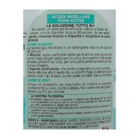 GARNIER Skin Active Pure Acqua Micellare Viso Pelli Miste Maxi Formato 400ml