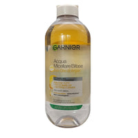 GARNIER Skin Active Acqua Micellare Bifase Con Olio D'argan, per Trucco Waterproof ad Azione Struccante Detergente Idratante Senza Risciacquo per Viso Occhi Labbra con Formula Senza Profumo, 400ml.