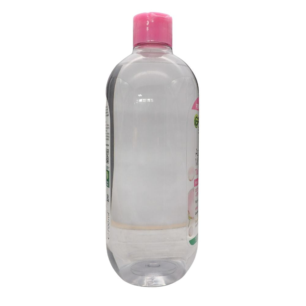 GARNIER SkinActive Acqua Micellare Tutto in 1, Per Pelli Sensibili, 100% del Trucco Rimosso, Pelle Detersa e Idratata per 12H, Senza Residui e Senza Risciacquo, Con Micelle e Glicerina, 700 ml