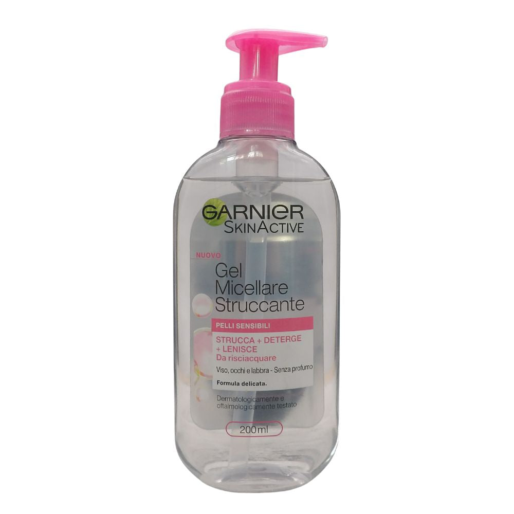GARNIER Skin Active Gel Micellare Struccante Viso Pelli Sensibili 200ml