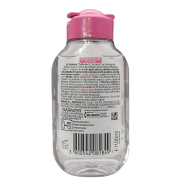 GARNIER Acqua Micellare Pelli Sensibili, Strucca, Deterge E Lenisce Senza Risciacquo, 100ml