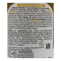 GARNIER acqua micellare detergente bifase olio di argan 100ml