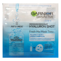 GARNIER Skin Active Hyaluron Shot - Maschera in tessuto con acido ialuronico