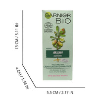GARNIER Bio Crema Multiuso Riparatrice Naturale, Formula con Argan Idratante e Nutriente, Burro Karité Biologico, per Zone Secche o Screpolate, Adatta a Pelli Sensibili, 50ml