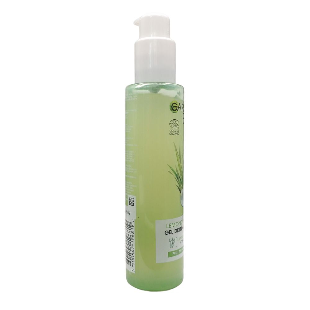 GARNIER Gel detergente viso detox lemongrass rinfrescante, 150ml