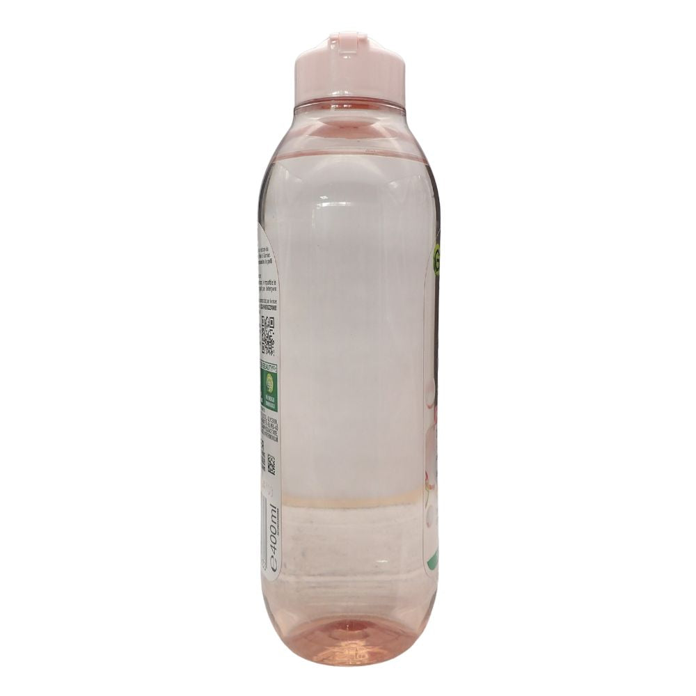 GARNIER Acqua Micellare, Acqua di Rose, Tutto in 1: Deterge, Illumina e Strucca. Per Pelli Spente e Sensibili, Ipoallergenica - Zero Residui 400ml