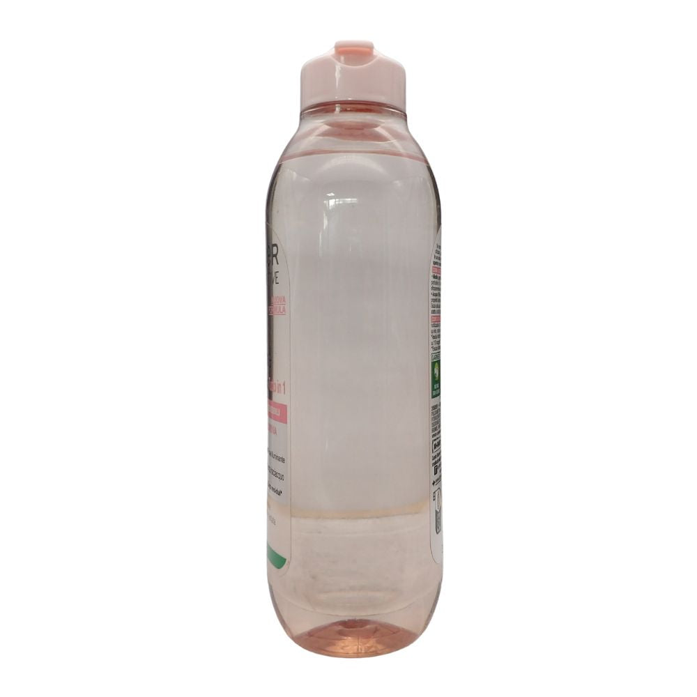 GARNIER Acqua Micellare, Acqua di Rose, Tutto in 1: Deterge, Illumina e Strucca. Per Pelli Spente e Sensibili, Ipoallergenica - Zero Residui 400ml