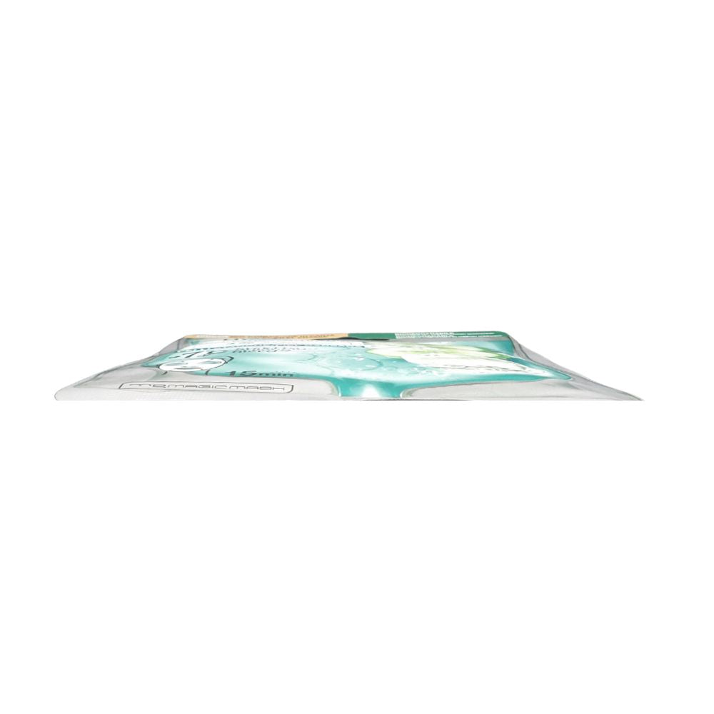 GARNIER Maschera In Tessuto Viso, HYALURONIC CRYO JELLY, Anti-Fatica, Per Pelli Stanche. -7°C Effetto Ghiaccio, 4% Glicerina + Mentolo + Acido Ialuronico 27g