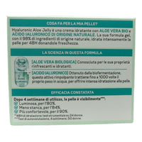 GARNIER Crema Gel Giorno, Per Pelli Normali, Azione Lenitiva, Arricchita con Acido Ialuronico, Aloe Vera e Glicerina, Pelle Idratata fino a 48h, Hyaluronic Aloe, 50 ml