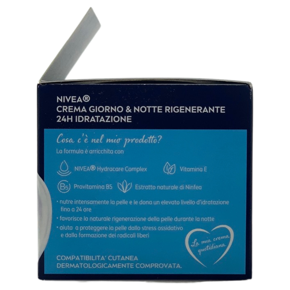 Nivea Crema Giorno & Notte Rigenerante 24H Idratazione, 50ml