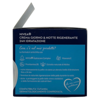 Nivea Crema Giorno & Notte Rigenerante 24H Idratazione, 50ml