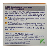 NIVEA Q10 POWER Crema Giorno Anti-Rughe Rassodante SPF15 50 ml, Crema Viso anti-età per 24 ore di idratazione, Crema antirughe arricchita con Creatina e Coenzima Q10