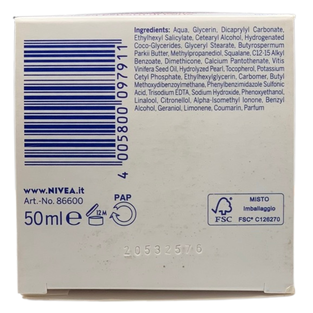 NIVEA Vital Antirughe Crema Giorno Viso Rivitalizzante per Pelli Mature, 50 ml