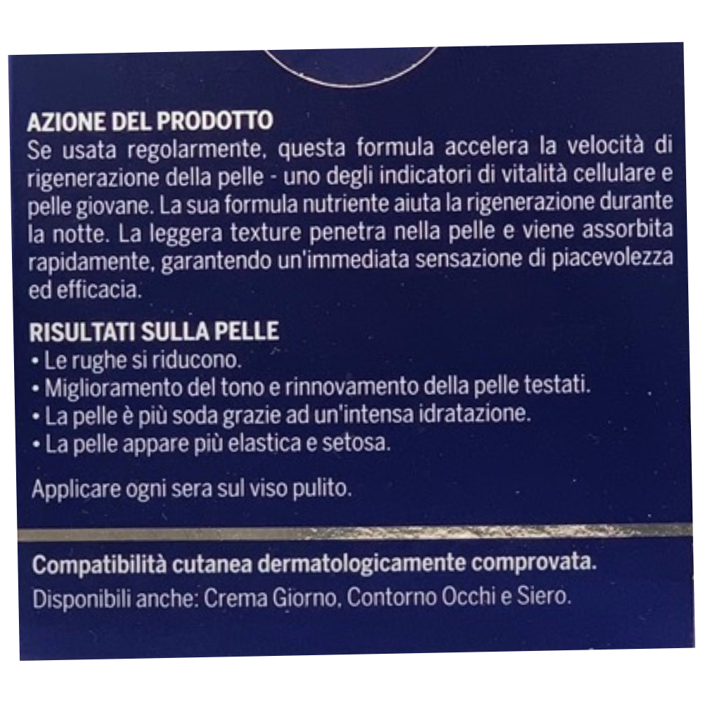 NIVEA Cellular Hyaluron Filler Anti-Age Crema Notte - 50 Ml