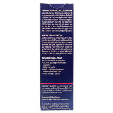 NIVEA cellular perfect skin siero notte uniformante anti-age 40 ml