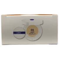NIVEAFondotinta Q10plus, SPF15, Anti-Age, 3in1 Skin Care CUSHION, 24h Di Idratazione. N°01 Light-Medium 15g