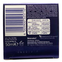 NIVEA CELLULAR EXPERT FILLER Crema Notte Anti-Età Intensiva SPF 15 50ml, Crema viso antirughe rassodante, Crema viso Acido Ialuronico e Acido Folico Puro, Crema viso notte anti-age