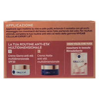 NIVEA CELLULAR EXPERT LIFT Crema Giorno Anti-età Multidimensionale SPF 30 50 ml, Crema viso giorno con Bakuchiol Puro e 2 tipi di Acido Ialuronico, Crema antirughe giorno