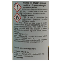 LA BRIANTINA Ricarica Per Diffusore Catalitico, Profumazioni Di Qualità Adatte a Qualunque Lampada Catalitica 500ml (VANIGLIA)