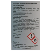 LA BRIANTINA Ricarica Per Diffusore Catalitico, Profumazioni Di Qualità Adatte a Qualunque Lampada Catalitica 500ml (MUGHETTO)