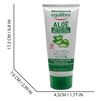 EQUILIBRA Dermo-Gel Multiattivo ALOE, Per La Protezione Della Pelle, Dona Sollievo Alla Pelle In Tutti i Casi Di Disquilibrio e Fastidio Cutaneo. 98% Aloe Vera 150ml