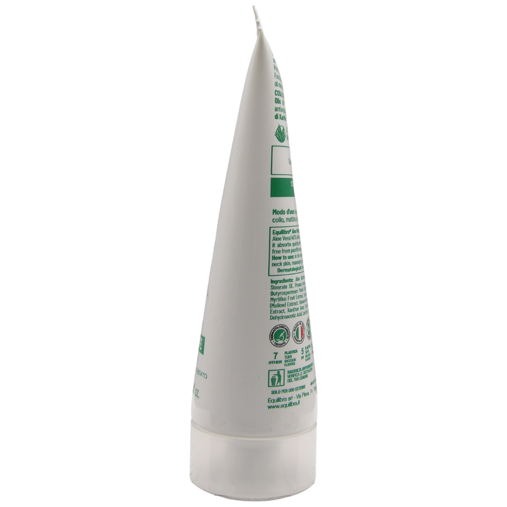 EQUILIBRA Crema Viso Aloe IDRATANTE Sensitive. Priva Di Profumazione Aggiunta, Si Assorbe Rapidamente Senza Ungere 75ml